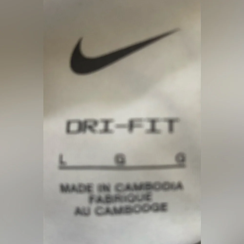 Nike drifit women’s activewear leggings sz large printed